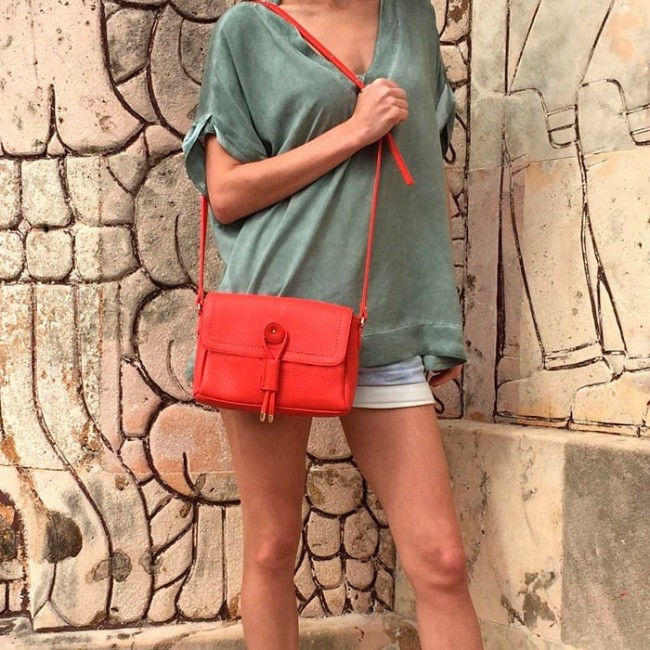 Женская сумка Trendy Bags MELIA Коралловый - фото №6