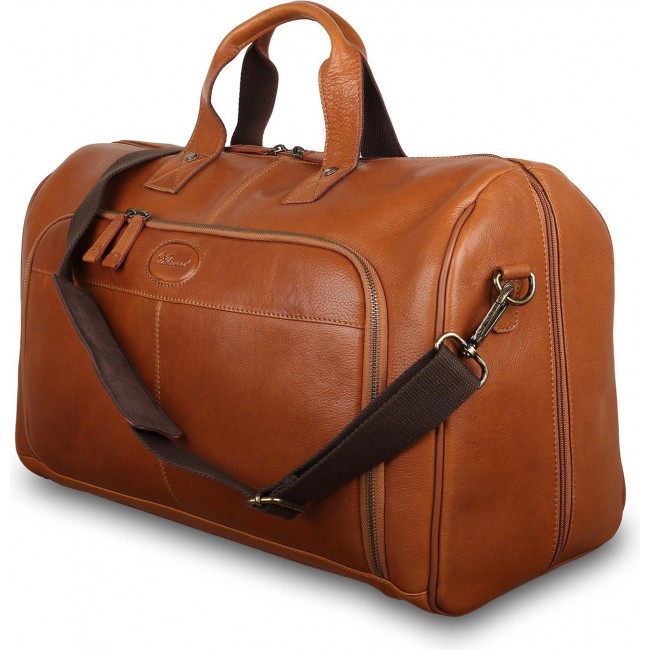 Дорожная сумка Ashwood Leather 8150 Tan Светло-коричневый - фото №1