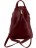 Рюкзак из мягкой кожи Tuscany Leather Shanghai TL140963 Bordeaux - фото №3