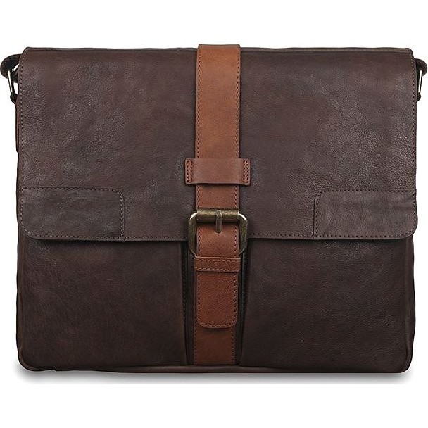 Мужская сумка Ashwood Cyrus Коньячно-коричневый - фото №1