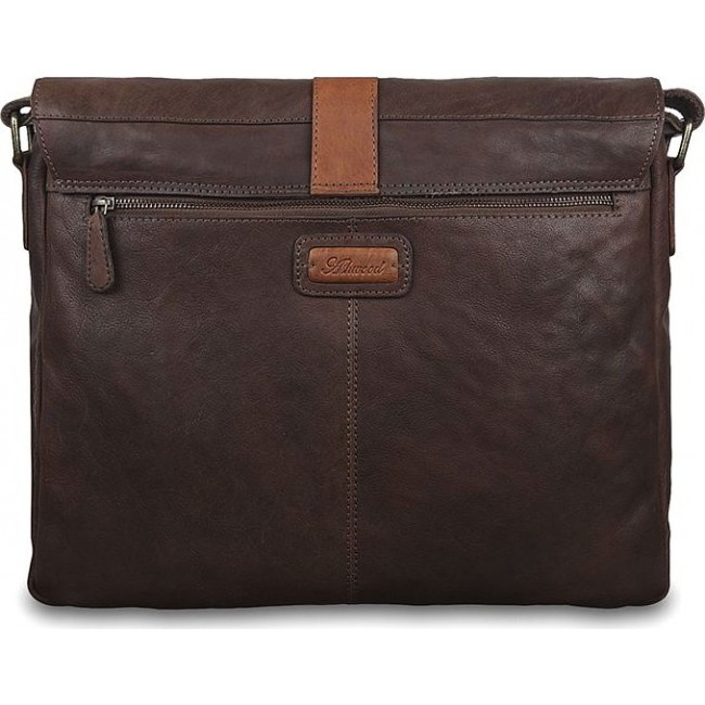 Мужская сумка Ashwood Cyrus Коньячно-коричневый - фото №3