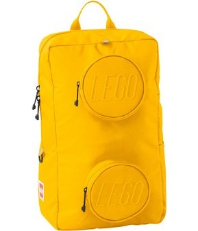 Рюкзак детский LEGO Brick 1x2 Yellow Желтый- фото №1