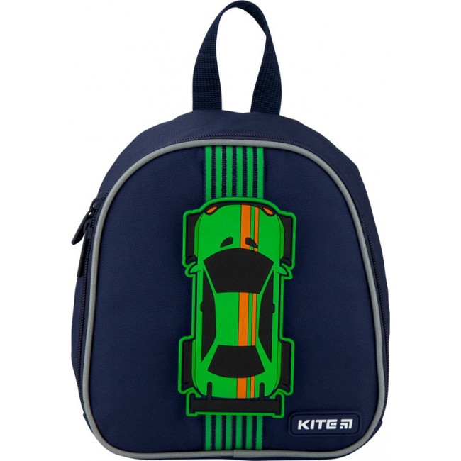 Рюкзак Kite Kids K20-538XXS Sliding Car Темно-синий, зеленый - фото №1