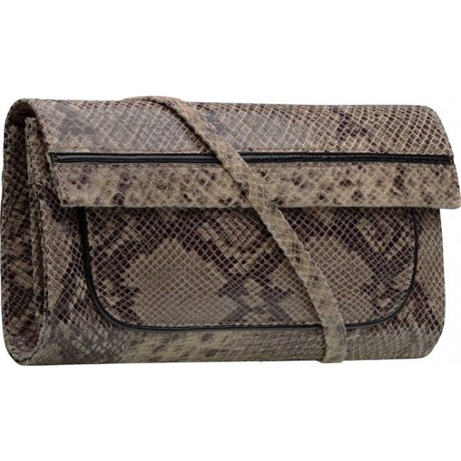 Клатч Trendy Bags K00565 (python) Серый - фото №2