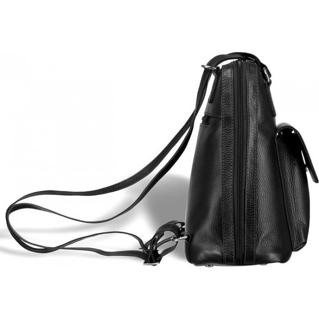 Женская сумка Brialdi Beatrice Рельефный Черный - фото №3