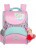 Рюкзак Across ACR19-291 Мишка и цветы (розовый) - фото №1