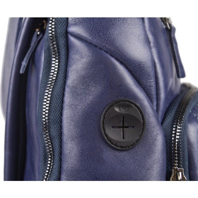 Кожаный рюкзак Carlo Gattini Busso 3093-07 blue - фото №5