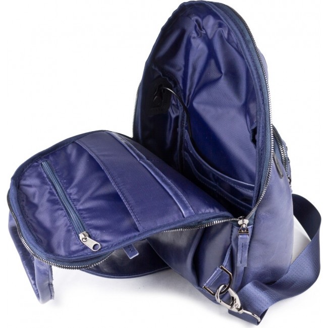 Кожаный рюкзак Carlo Gattini Busso 3093-07 blue - фото №6