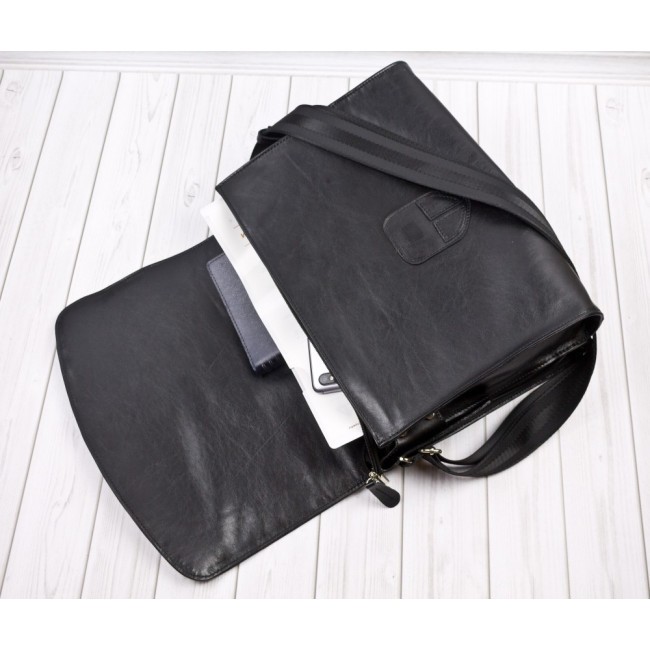 Мужская сумка Carlo Gattini Albano 5006-01 Черный - фото №6