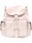 Стильный кожаный рюкзак Kawaii Factory Клапан Молочный - фото №1