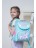 Рюкзак школьный с мешком Grizzly RAm-284-5 Единорог мятный - фото №15