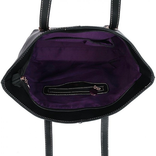 Женская сумка OrsOro D-171 Чёрный - фото №4