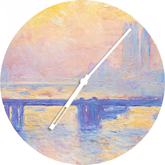 часы Kawaii Factory Часы силиконовые "Monet" Белые - фото №4