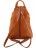 Рюкзак из мягкой кожи Tuscany Leather Shanghai TL140963 Коньяк - фото №4