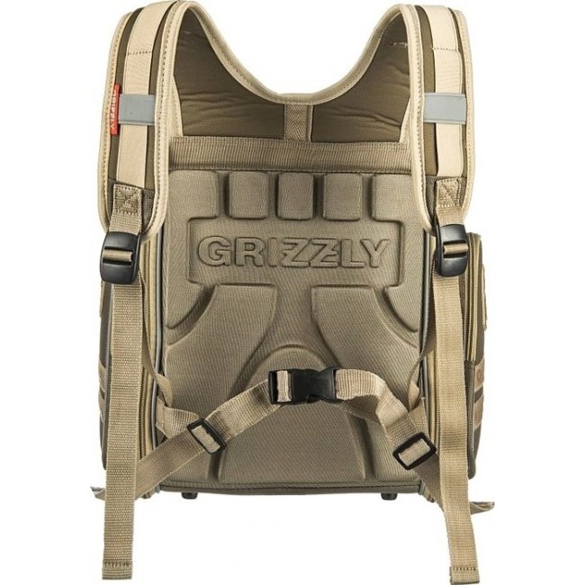 Школьный рюкзак Grizzly RA-870-13 Хаки с бежевым - фото №4