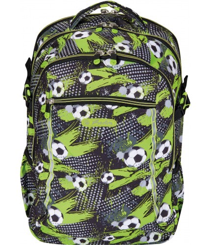 Рюкзак Herlitz Ultimate Soccer Зеленый- фото №1