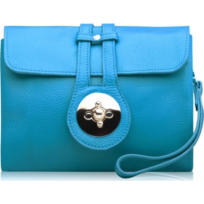 Клатч Trendy Bags B00462 (biruza) Зеленый - фото №1