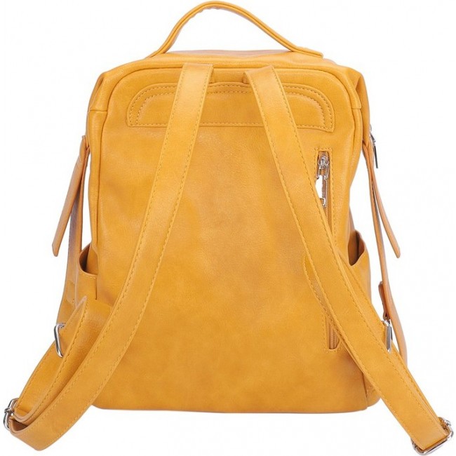 Рюкзак OrsOro DS-0130 горчичный (желтый) - фото №3