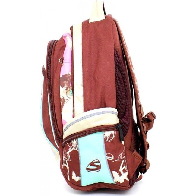 Рюкзак для подростка девочки с бабочками Steiner ST2 Орхидея - фото №5