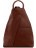 Рюкзак из мягкой кожи Tuscany Leather Shanghai TL140963 Коричневый - фото №1