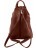 Рюкзак из мягкой кожи Tuscany Leather Shanghai TL140963 Коричневый - фото №3