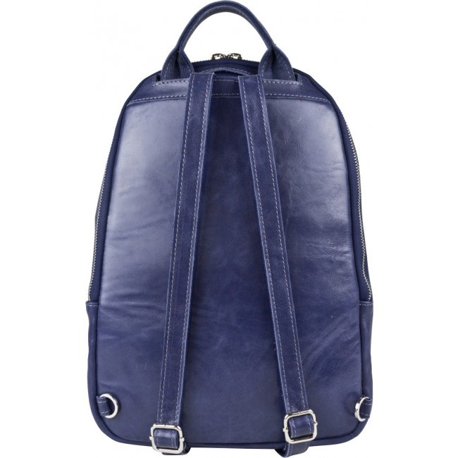 Кожаный рюкзак Carlo Gattini Fantella 3095-07 blue - фото №3