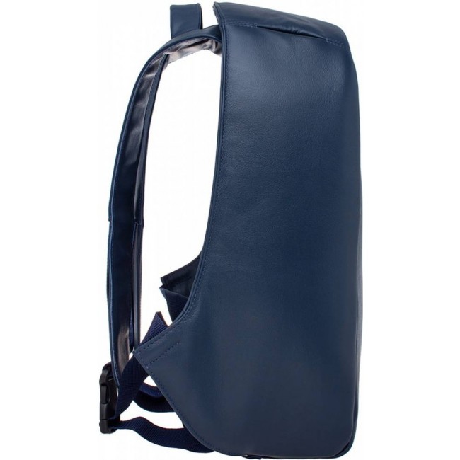 Кожаный рюкзак Lakestone Blandford Dark Blue Темно-синий - фото №3