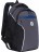 Рюкзак школьный Grizzly RB-259-3 черный-серый-синий - фото №1