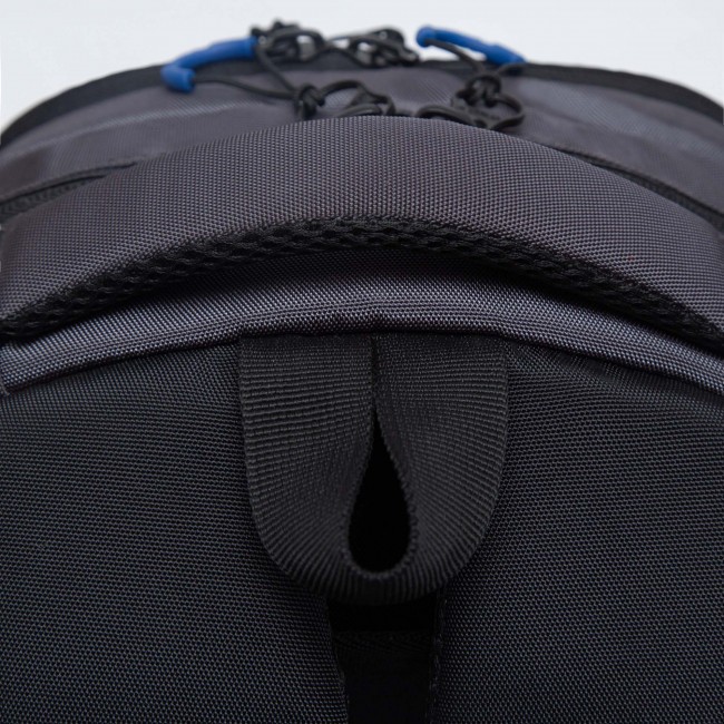 Рюкзак школьный Grizzly RB-259-3 черный-серый-синий - фото №8