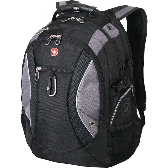 Городской повседневный рюкзак Wenger NEO Черно-серый - фото №1