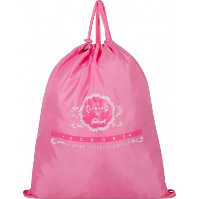 Рюкзак Across ACR18-195A Котик и цветы (мятный и розовый) - фото №6