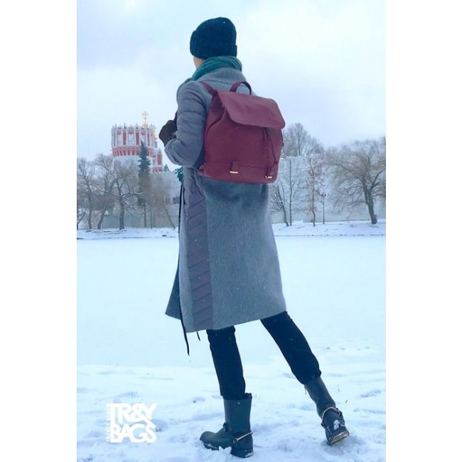 Рюкзак Trendy Bags ARES Бордовый - фото №6