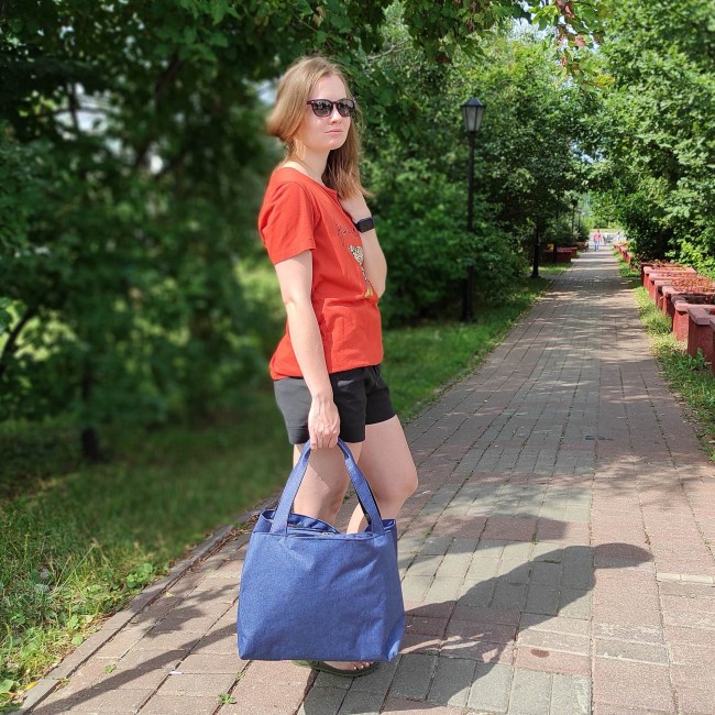 Дорожная сумка Polar П7077ж Оранжевый - фото №11