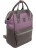 Сумка-рюкзак Lakestone Neish Grey/Lilac Серый/Лиловый - фото №2