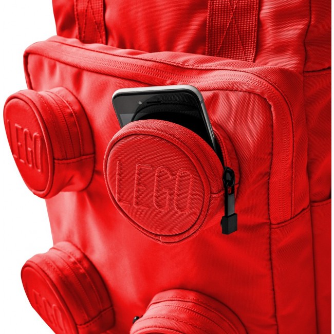 Рюкзак детский LEGO Brick 2x2 Red Красный - фото №3