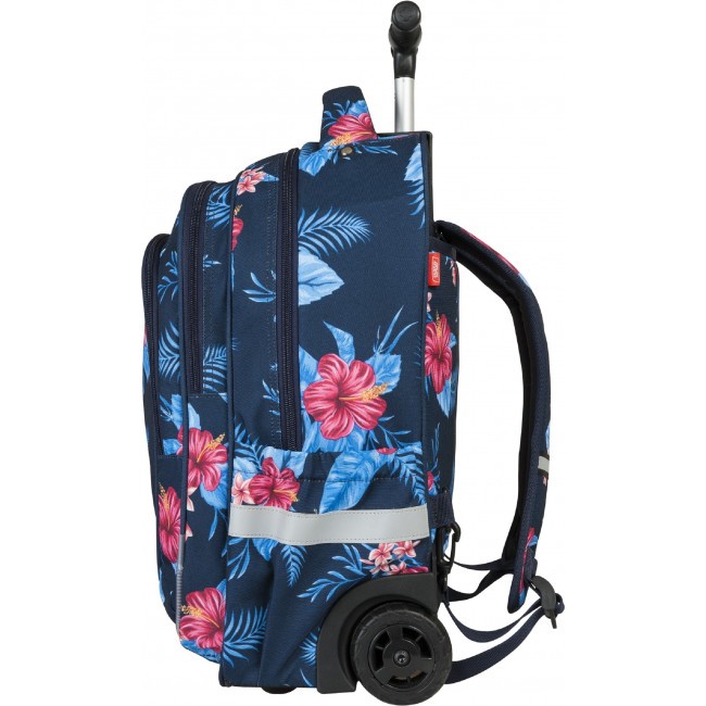 Рюкзак-тележка Target Backpack trolley Floral Синий - фото №3