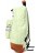 Рюкзак Mi-Pac Backpack Светло-зеленый с узором - фото №4
