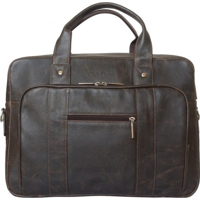 Мужская сумка Carlo Gattini Rivoli 1004-04 Темно-коричневый - фото №2