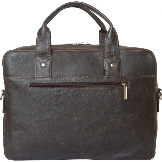 Мужская сумка Carlo Gattini Rivoli 1004-04 Темно-коричневый - фото №3