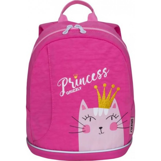 Рюкзак Grizzly RK-995-2 Принцесса кошка (розовый) - фото №1