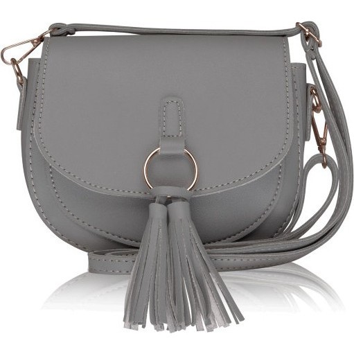 Женская сумка Trendy Bags SOLID Серый light grey - фото №1