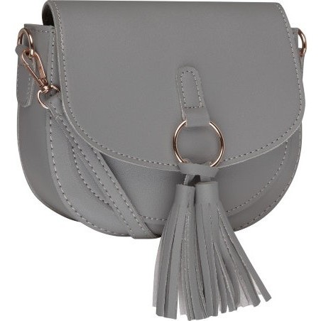 Женская сумка Trendy Bags SOLID Серый light grey - фото №2