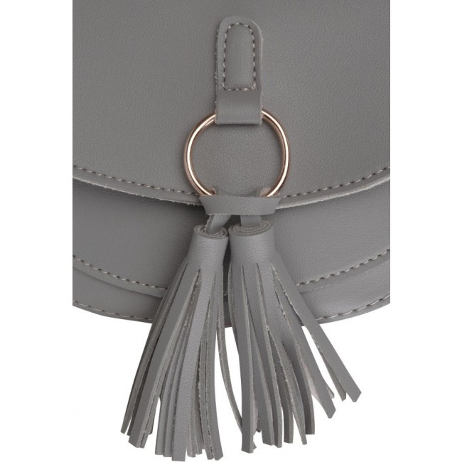 Женская сумка Trendy Bags SOLID Серый light grey - фото №5