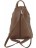 Рюкзак из мягкой кожи Tuscany Leather Shanghai TL140963 Темный серо-коричневый - фото №3