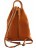 Рюкзак из мягкой кожи Tuscany Leather Shanghai TL140963 Темный серо-коричневый - фото №4