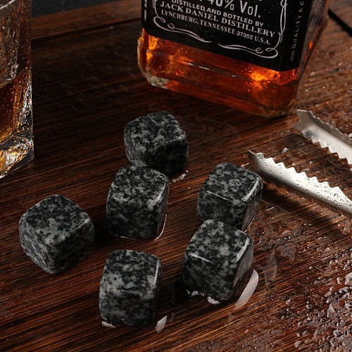Камни Kawaii Factory Камни для виски в тубусе Jack Daniels - фото №4