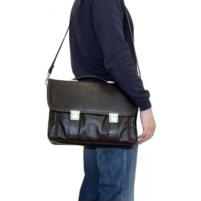 Мужская сумка Carlo Gattini 2007 Черный - фото №5