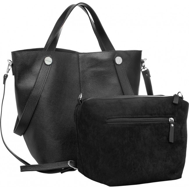 Женская сумка Lakestone Bagnell Черный Black - фото №6