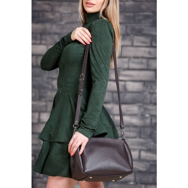 Женская сумка Lakestone Lacey Коричневый Brown - фото №9
