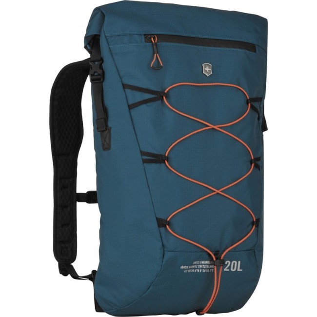 Рюкзак Victorinox Altmont Active L.W. Rolltop Backpack Бирюзовый - фото №3